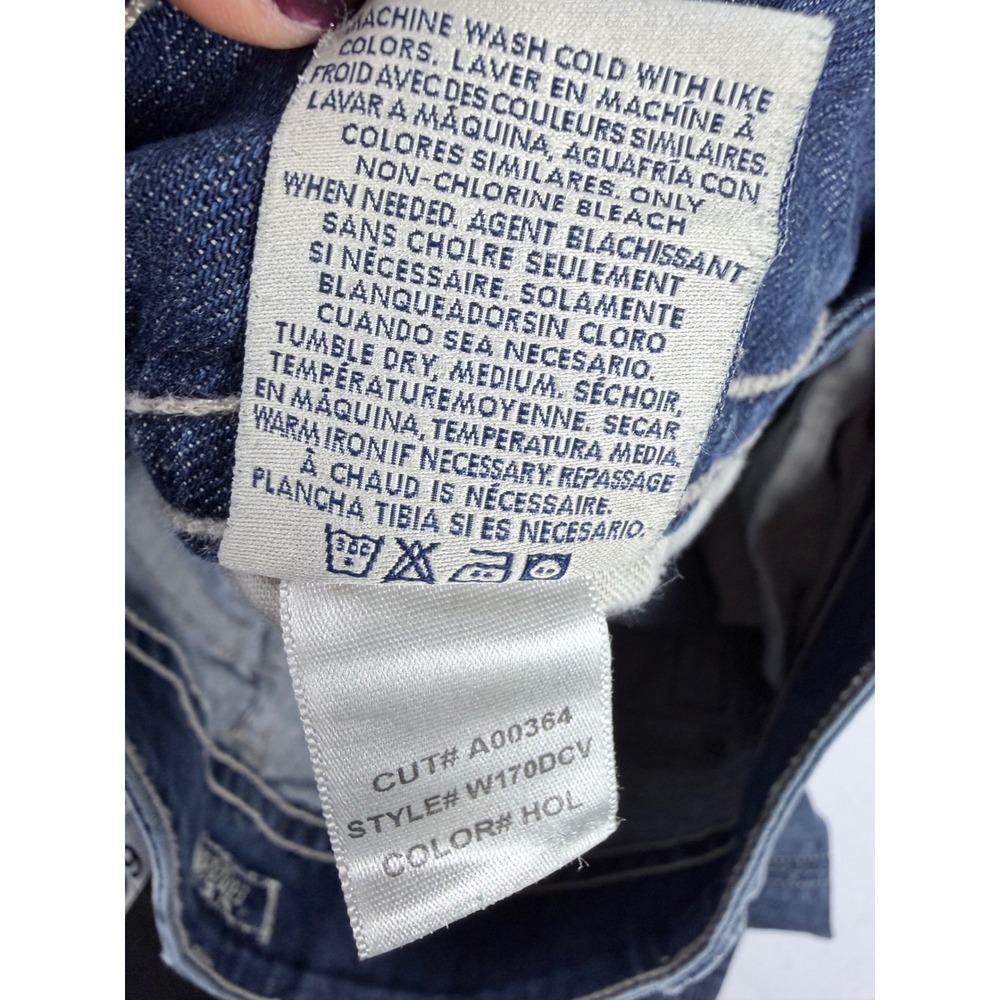 Hudson Jeans Beth Baby Bootcut Blue Denim Low Rise Flap Pocket W170DCV Size 26 - Picture 4 of 10